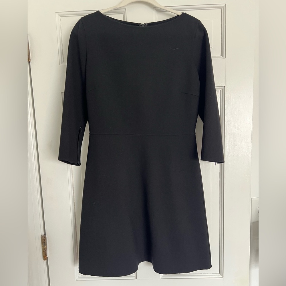 NWT - Theory Elegant Black Long Sleeve Dress